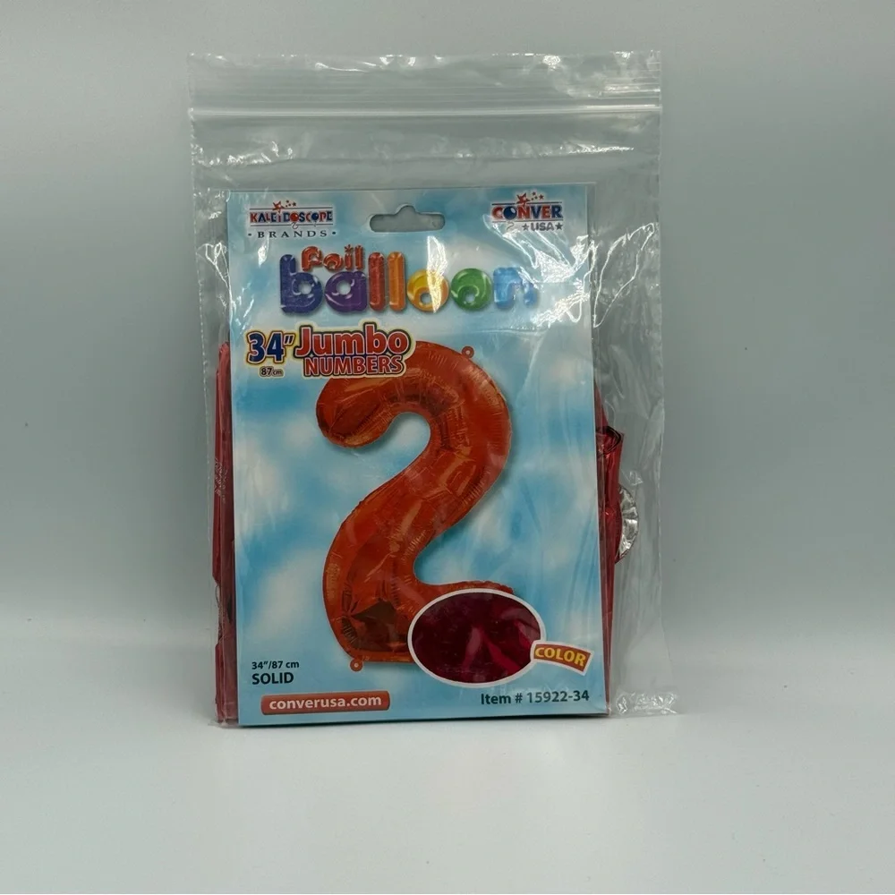 Disney Mickey Mouse 2nd Birthday Balloon set - 5 piece Birthday -‎ NEW